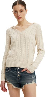 Cotton On Women's Cotton V Neck Pullover