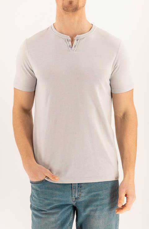 Burnout Short Sleeve Henley