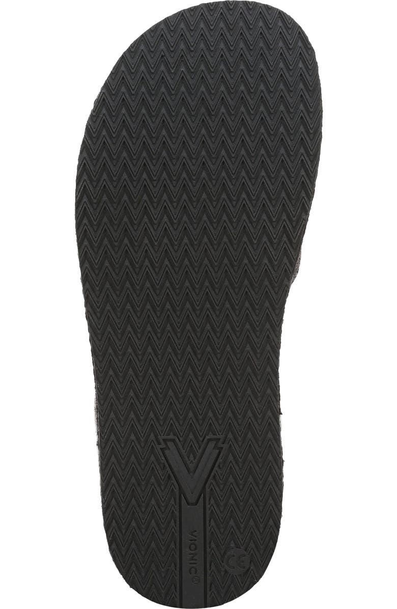 Vionic Yucca Platform Ankle Strap Sandal, Alternate, color, Black