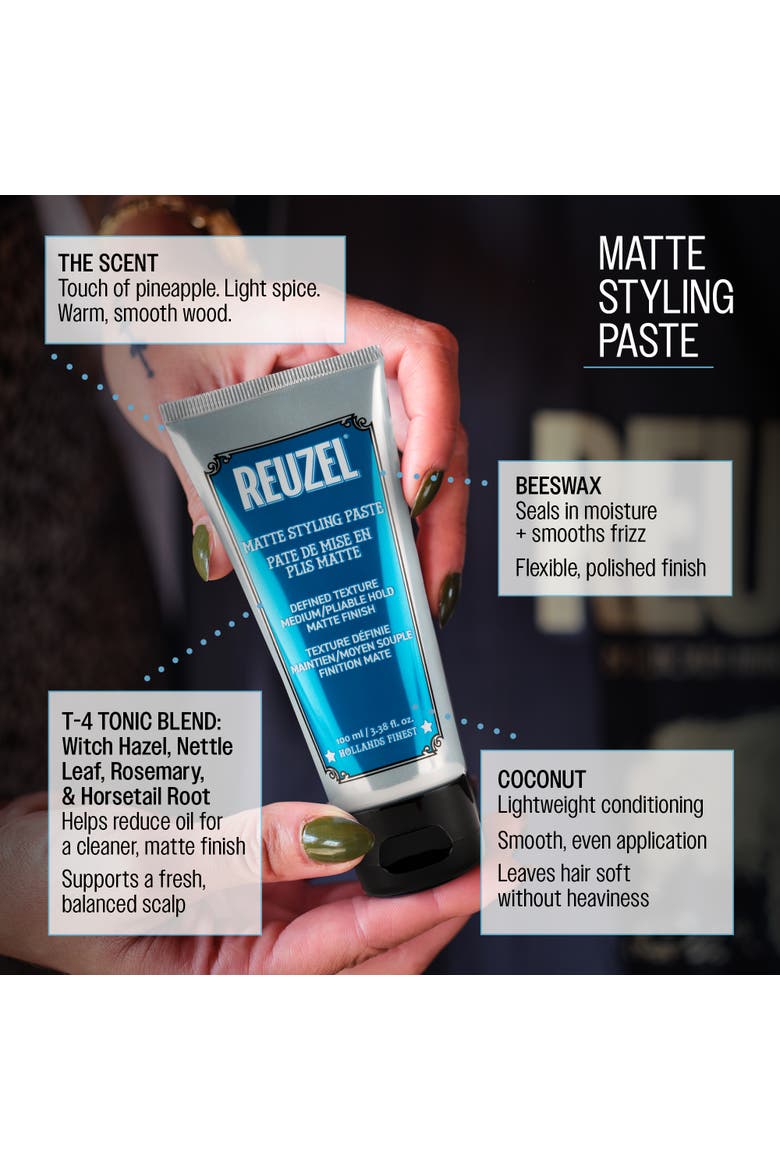 Matte Styling Paste, Alternate, color, None