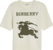 Burberry Skylar Short Sleeve Wool & Cashmere Sweater
