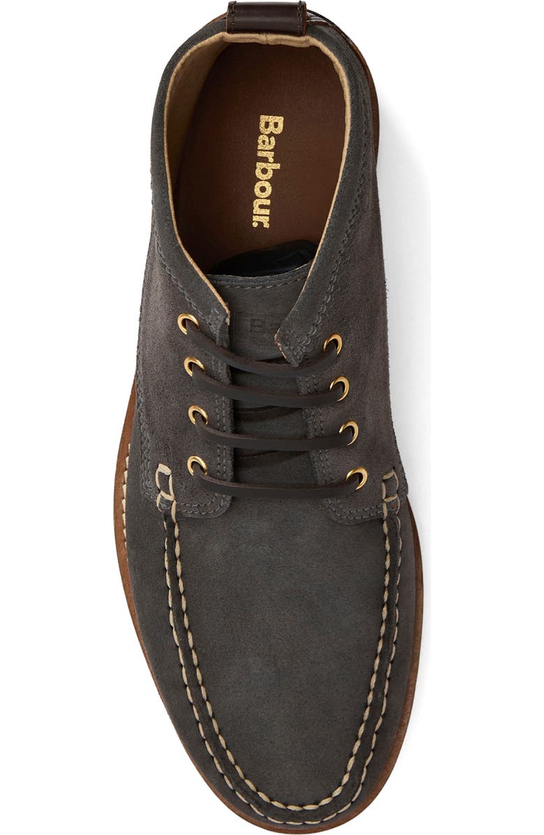 Barbour Hadston Chukka Boot, Alternate, color, Slate Grey Suede