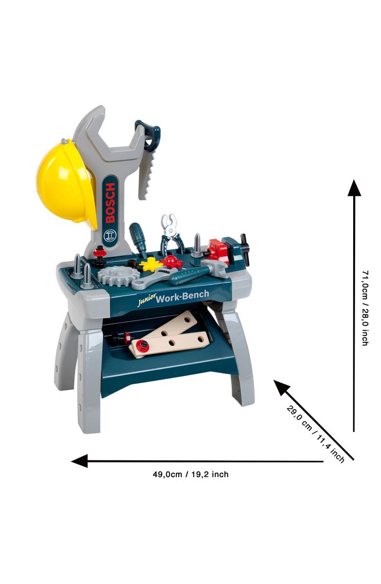 BOSCH Junior Workbench Tool Set & Workstation, Alternate, color, Multicolored