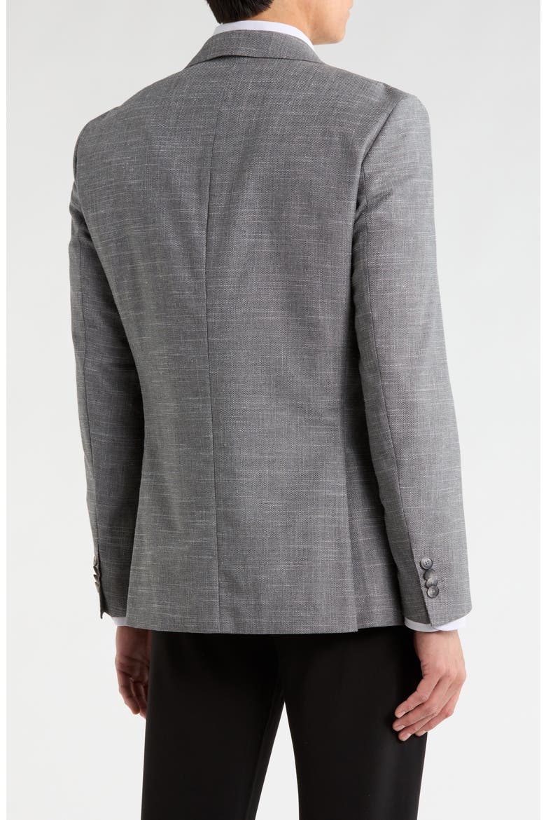 H-Hutson Wool Blend Sport Coat, Alternate, color, SILVER