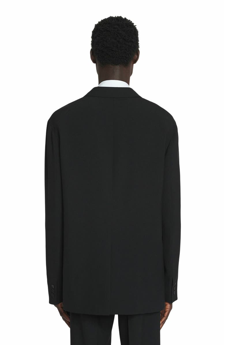 Lanvin Loose-Fitting Wool Jacket, Alternate, color,