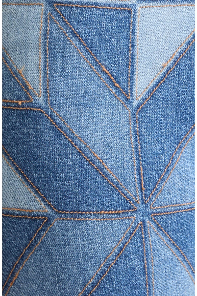 Dylan High Waist Ankle Straight Leg Jeans, Alternate, color, PRISM BLUE