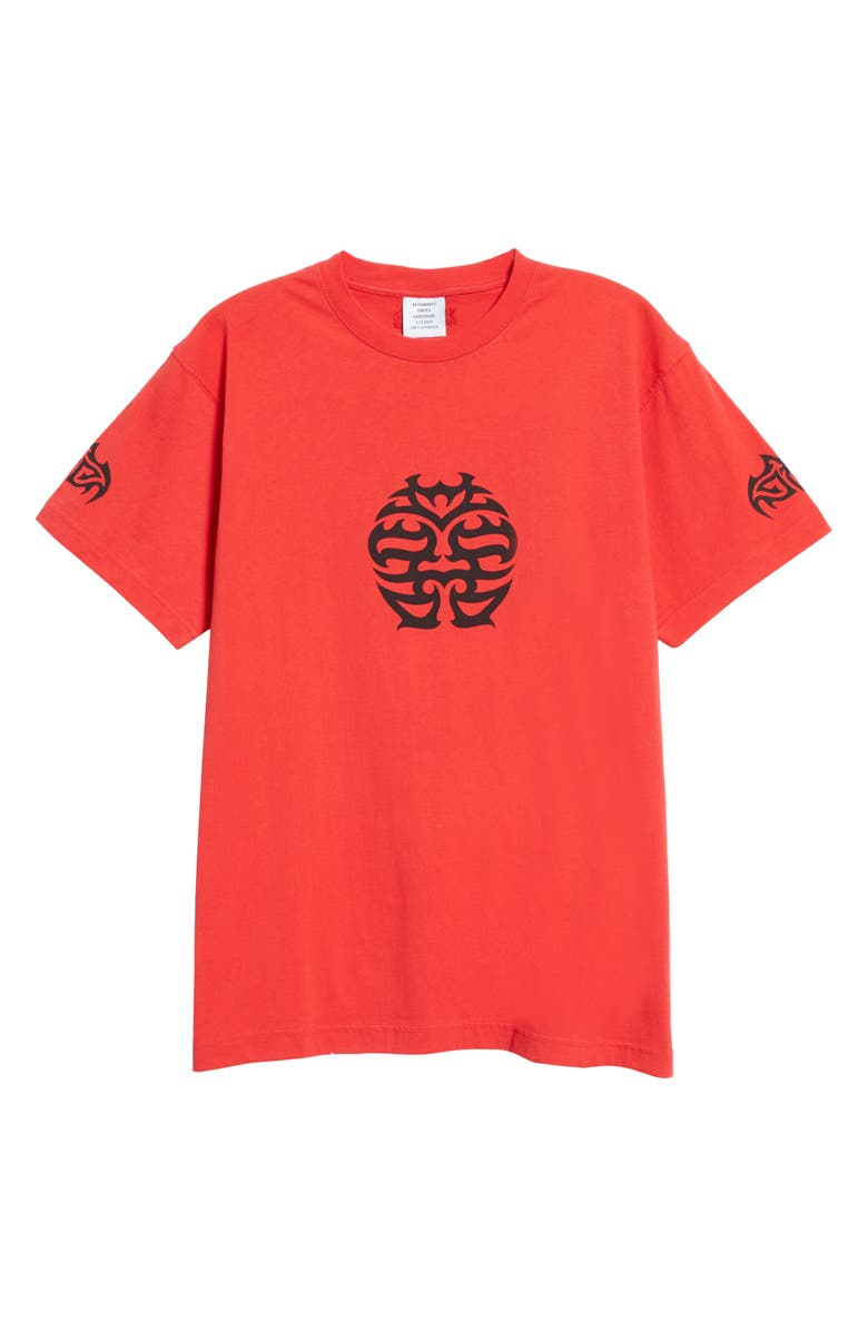 VETEMENTS Good Fortune Cotton Tee, Alternate, color, 