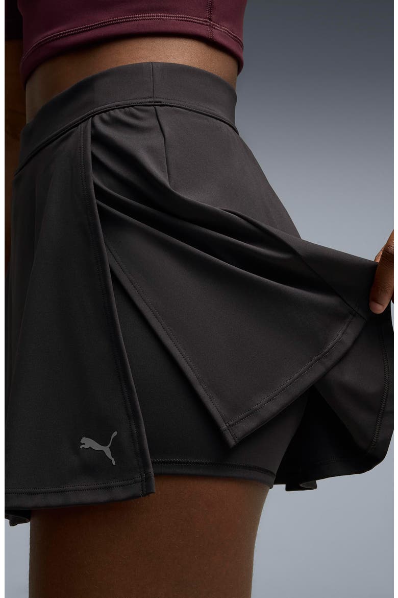 Shape Split Skort, Alternate, color, PUMA BLACK