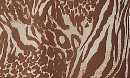 AFRM AFRM TEGAN ANIMAL PRINT MESH MAXI SKIRT 
