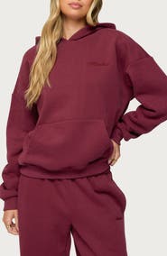 EDIKTED Basic Girl Oversize Hoodie