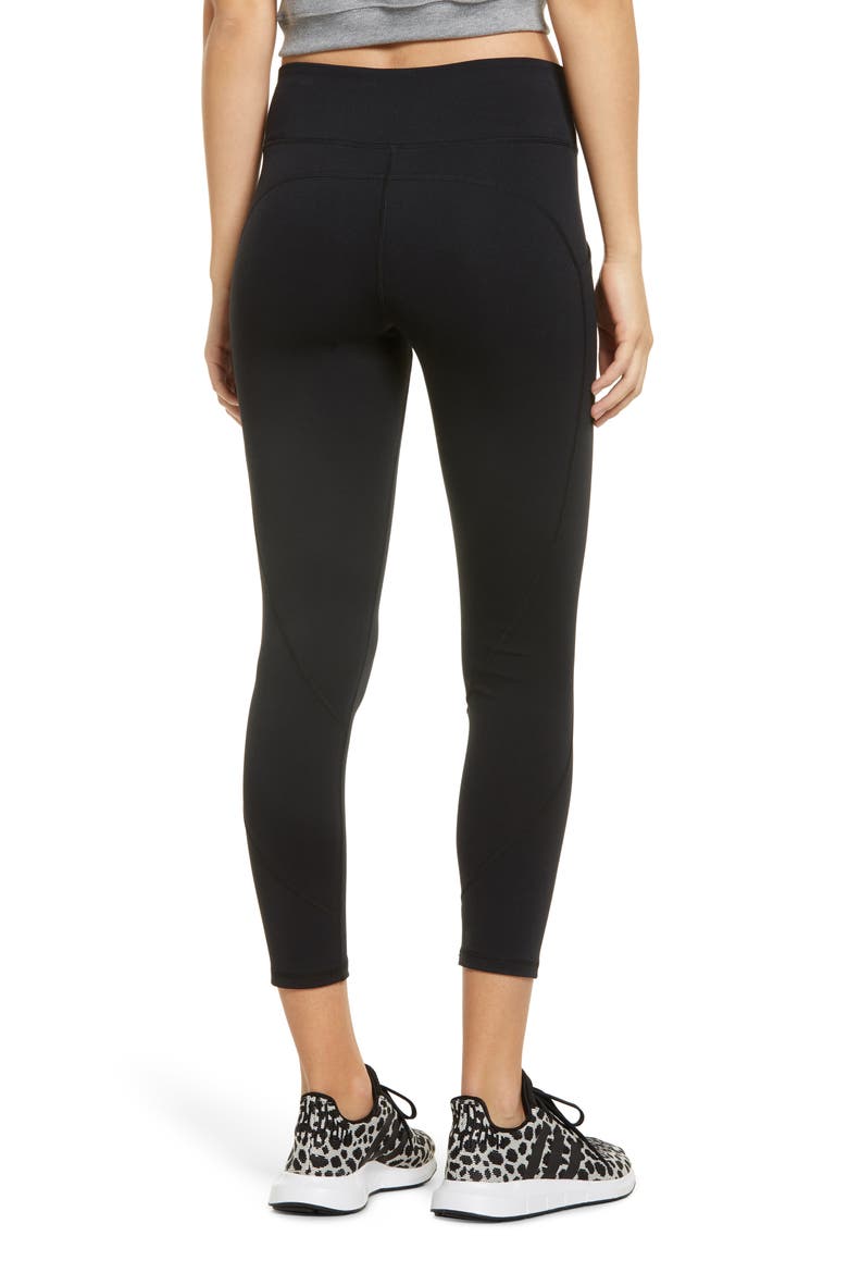 Women's Active Pep Talking Skimmer Pocket Performance Leggings, Alternate, color, BLACK