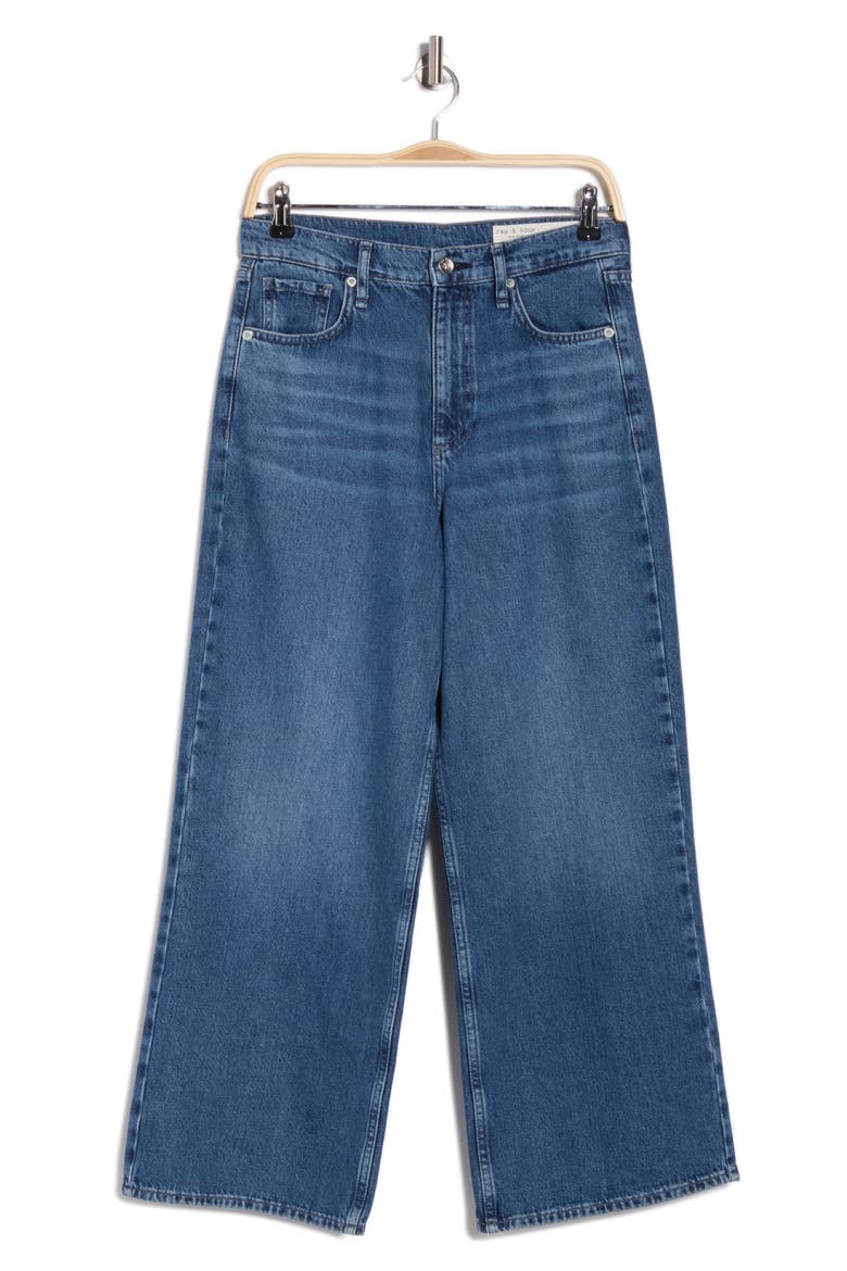 Annie High Waist Ankle Wide Leg Jeans, Alternate, color, LWRY