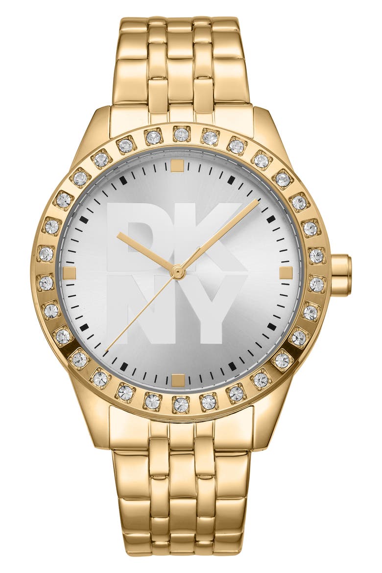 316L Bracelet Watch, Main, color, GOLD