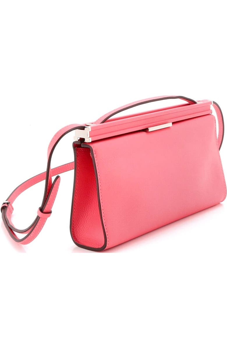 Pre-Owned Hermes Clic-H Shoulder Bag Evercolor 21, Alternate, color, Rose Azalee