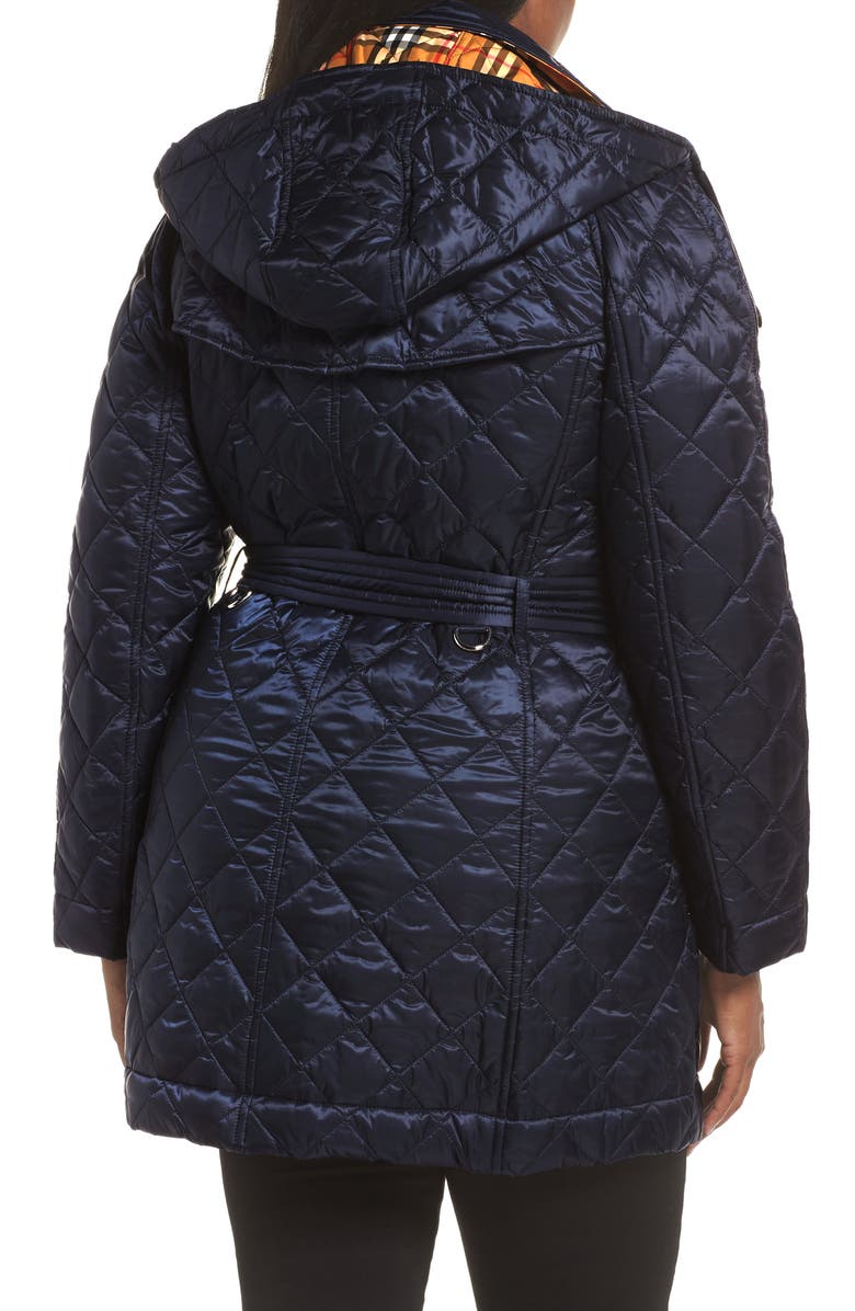 Burberry Baughton 18 Quilted Coat, Alternate, color, 