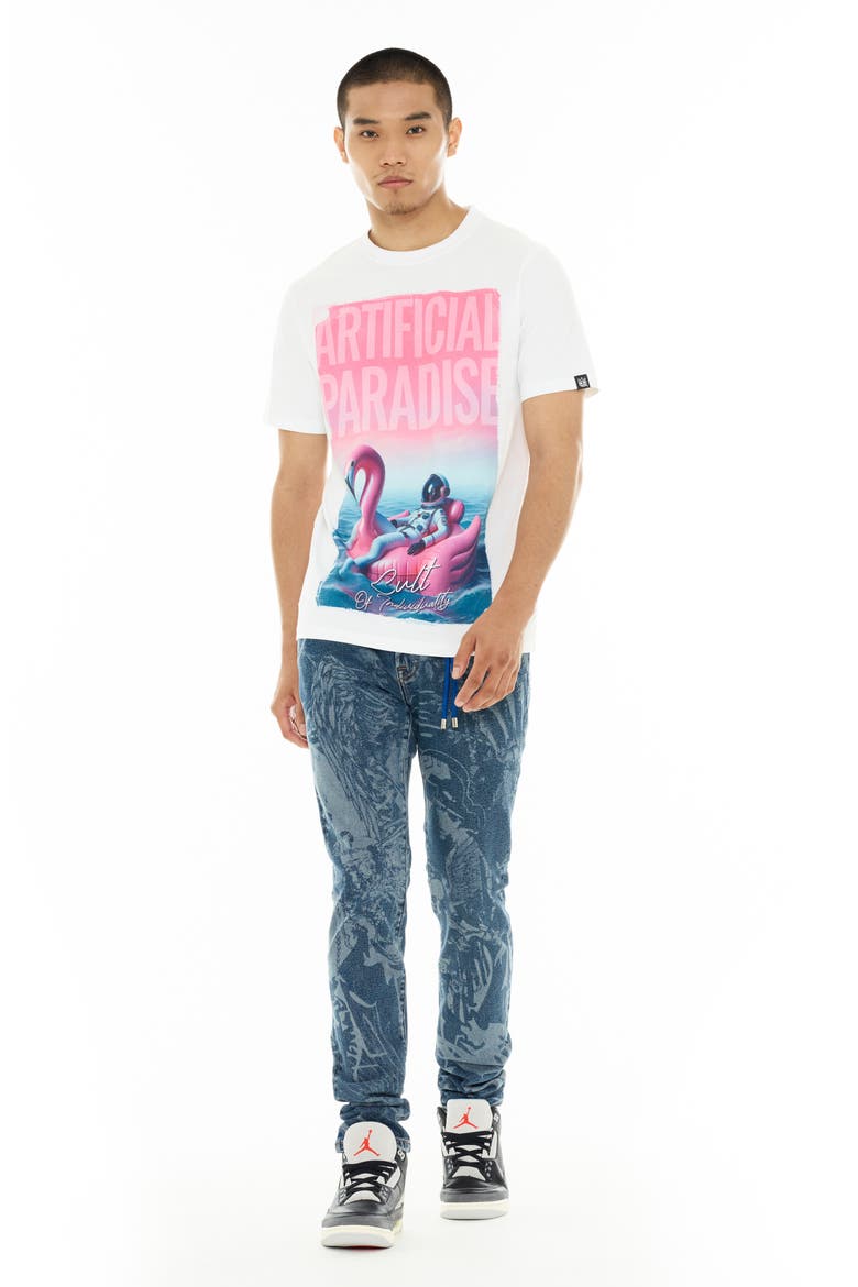 Rocker Slim 602 Jeans, Alternate, color, ANGELS LASER