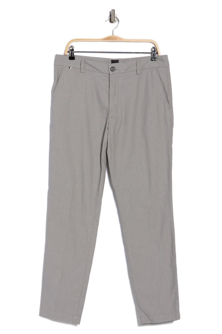 Kane Cotton Blend Chinos, Alternate, color, DARK GREY