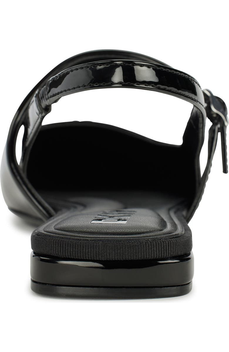 DKNY Cairo Slingback Flat, Alternate, color, Black