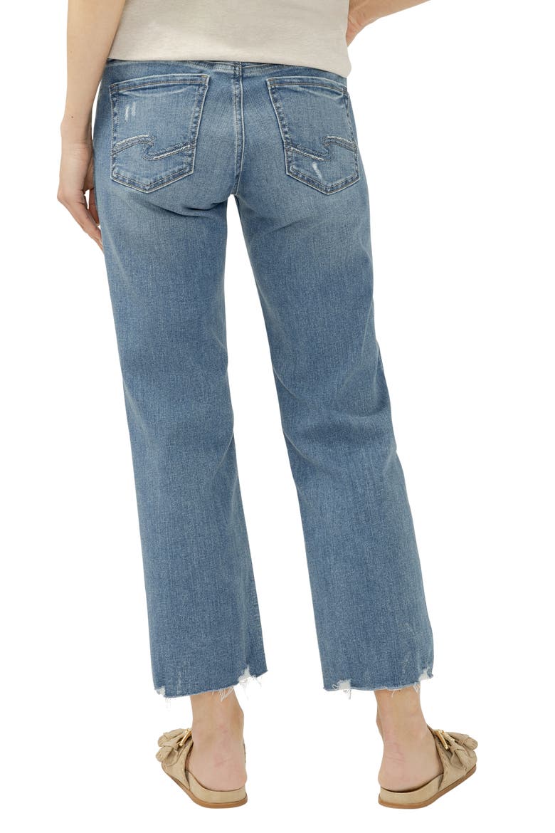 Chelsea Frayed Boyfriend Jeans, Alternate, color, KICKIN IT