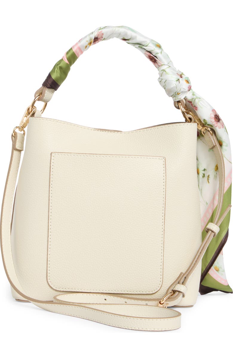 Nanette Lepore Convertible Bucket Bag, Alternate, color, Rice-Sanctuary Garden