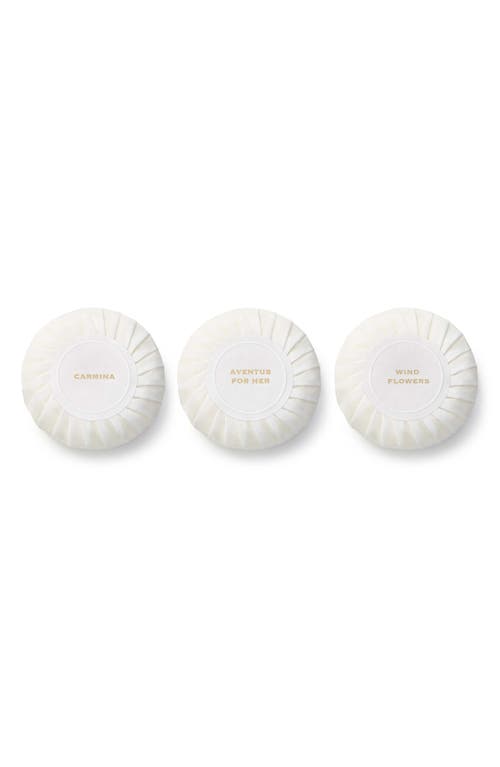 Creed Opulent & Floral Perfumed Body Soap Set In Transparent