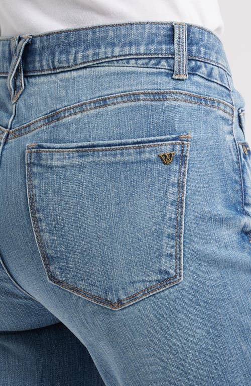 WIT & WISDOM WIT & WISDOM LOGAN 'AB'SOLUTION HIGH WAIST ANKLE SLIM STRAIGHT LEG JEANS