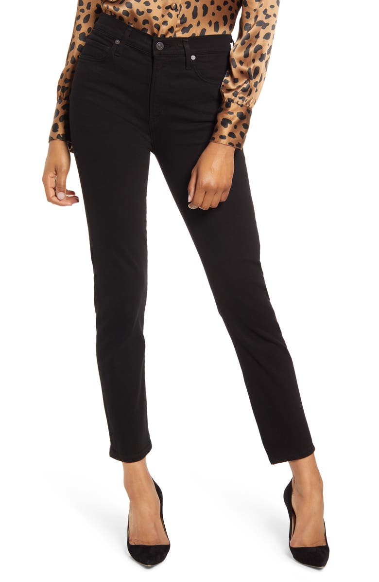 Citizens of Humanity Harlow High Waist Ankle Slim Cut Jeans, Main, color, 