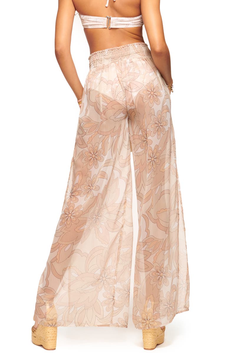 Ramy Brook Coco Floral Cover-Up Pants, Alternate, color, 