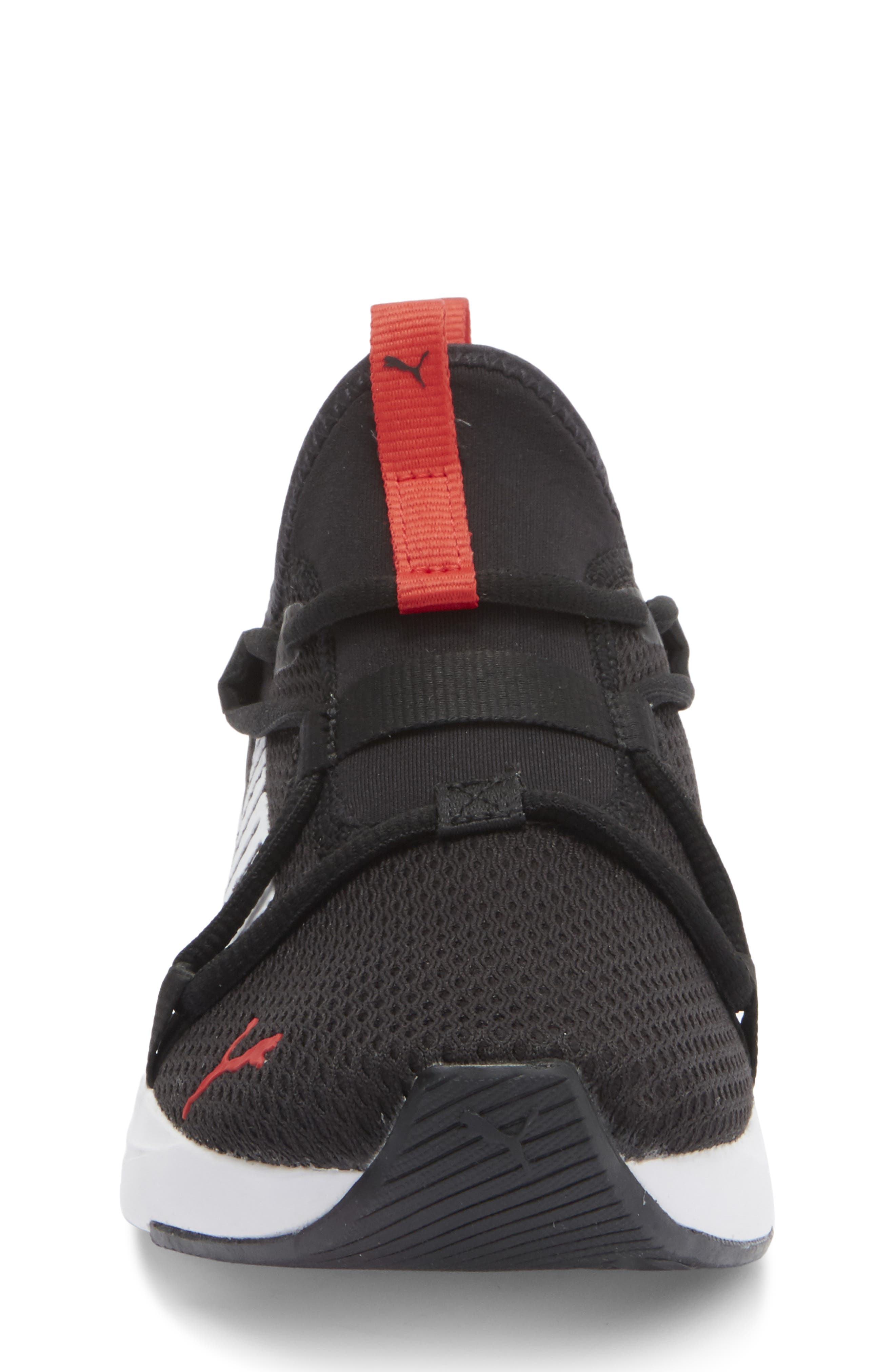 PUMA Kids' Softride Enzo 5 Sneaker, Alternate, color, Puma Black/ High Risk Red