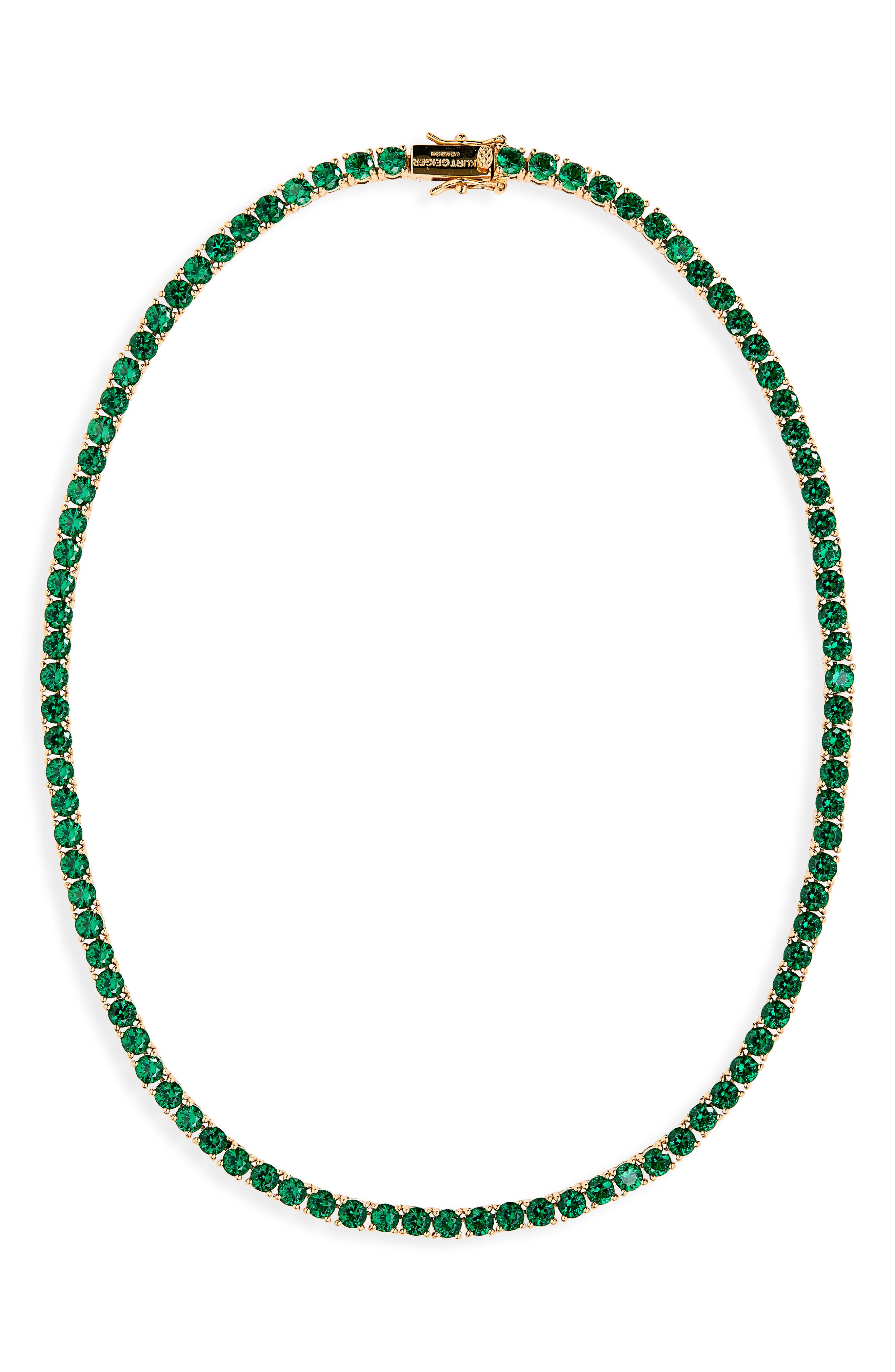 Kurt Geiger London Cubic Zirconia Tennis Necklace