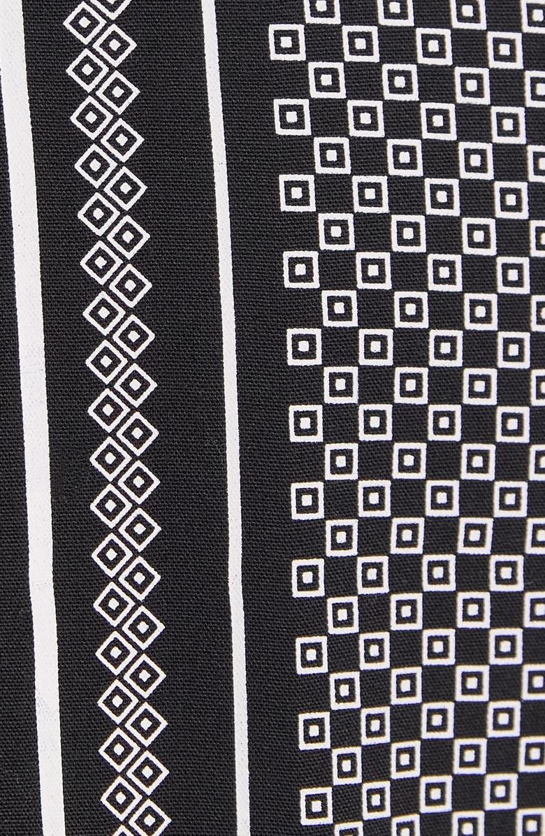 Johnny Bigg Jamaica Relaxed Fit Geo Print Camp Shirt, Alternate, color, 