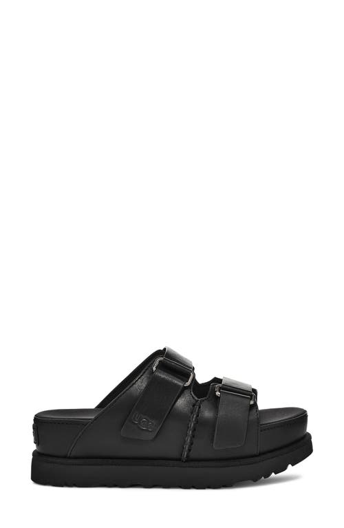 Ugg Goldenstar Hi Sandals In Black