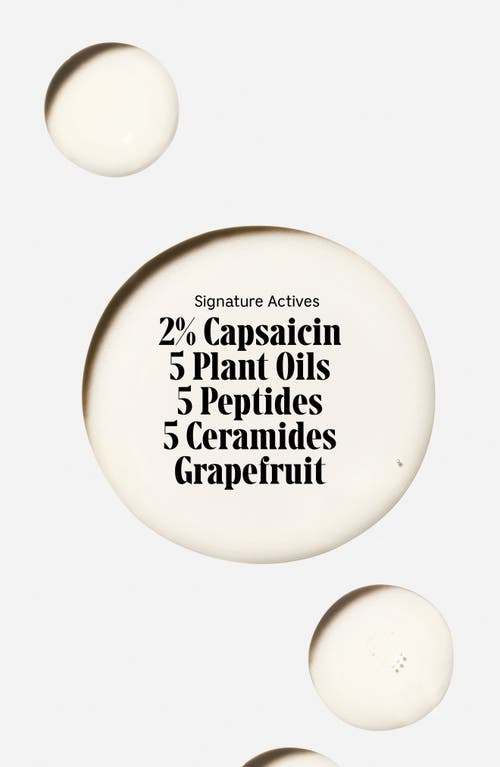 Necessaire L'huile Tonifiante Pour Le Corps Au Pamplemousse Avec 2,5 % De Capsaïcine + 5 Peptides Grapefruit 5. In No Color