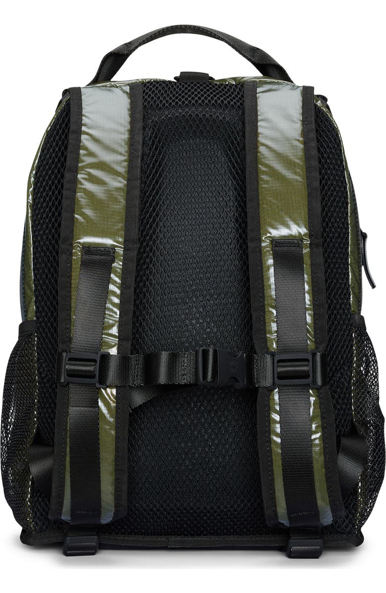 Rains Sibu Waterproof Clip Front Backpack, Alternate, color, Marsh