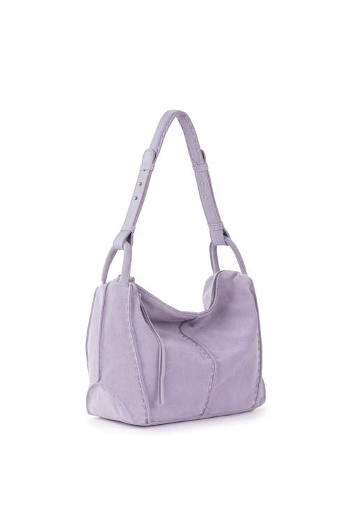 The Sak Los Feliz Hobo Leather Bag In Purple