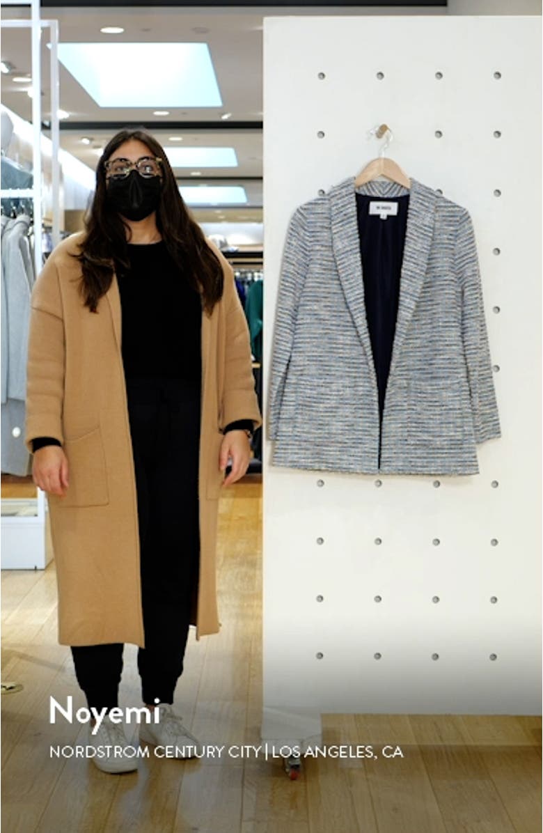 BB Dakota Tweed Soft Knit Blazer, sales video thumbnail