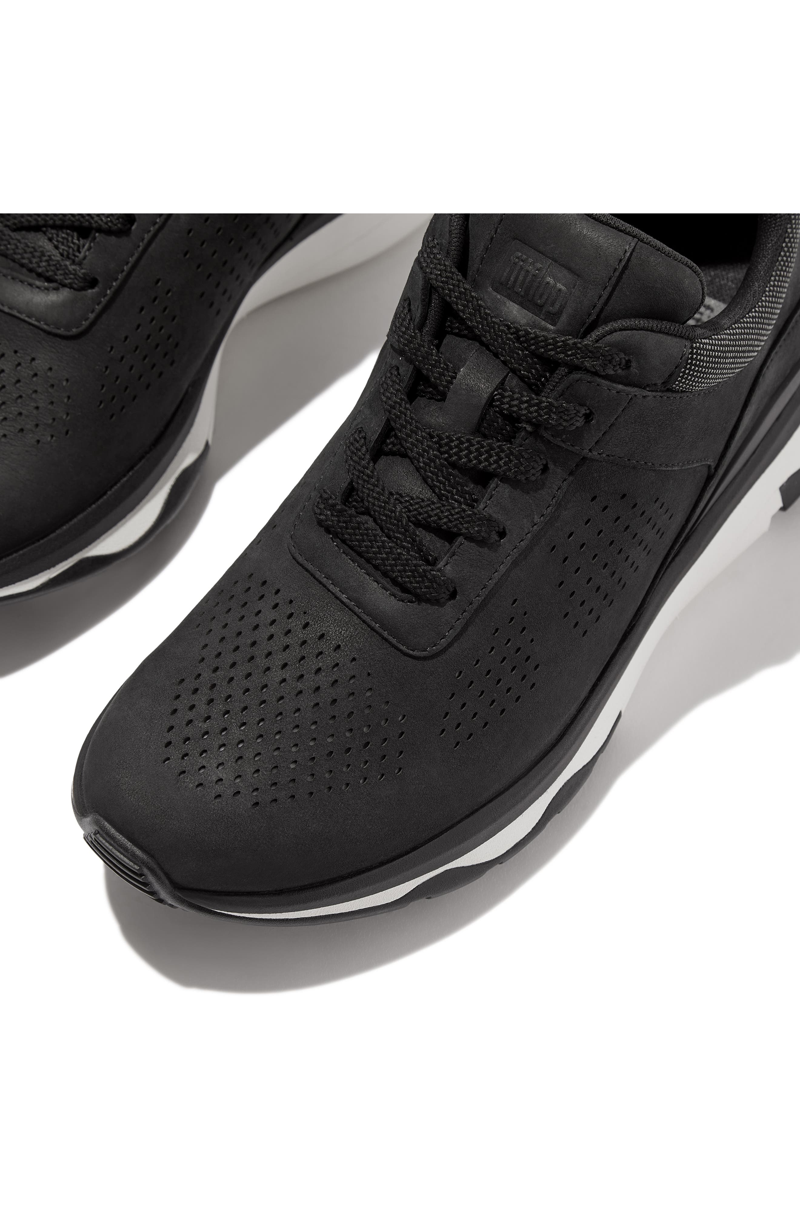 FitFlop Vitamin Knit Sport Sneaker, Alternate, color, Black