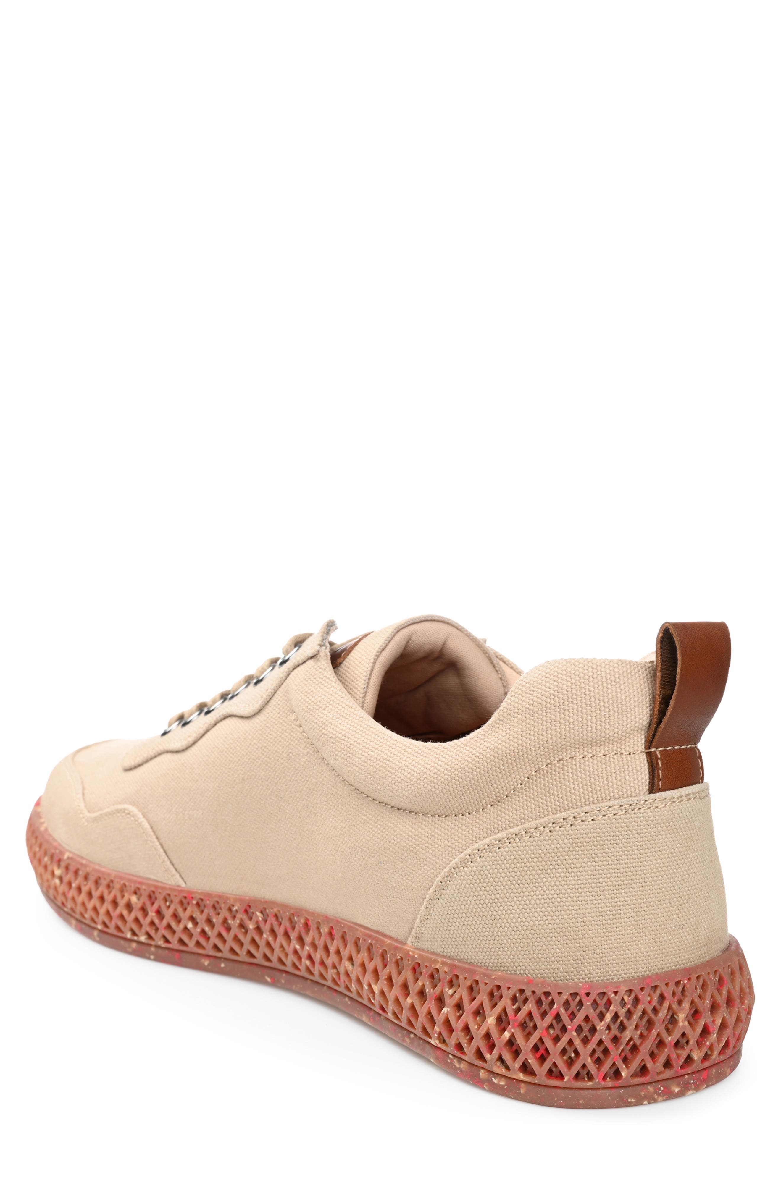 Thomas & Vine Kemp Textile Lace-Up Sneaker, Alternate, color, Tan