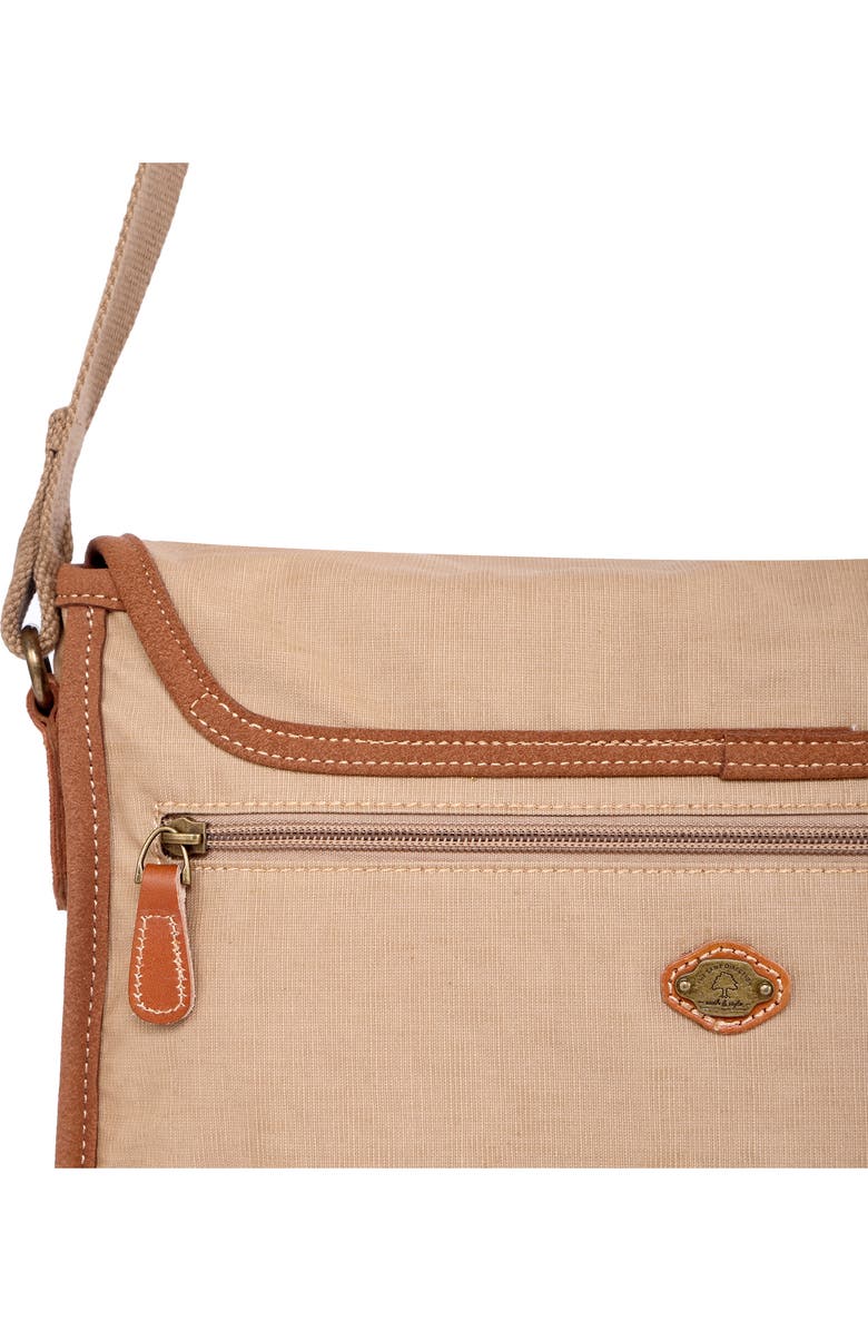 THE SAME DIRECTION Dolphin Studded Messenger Bag, Alternate, color,