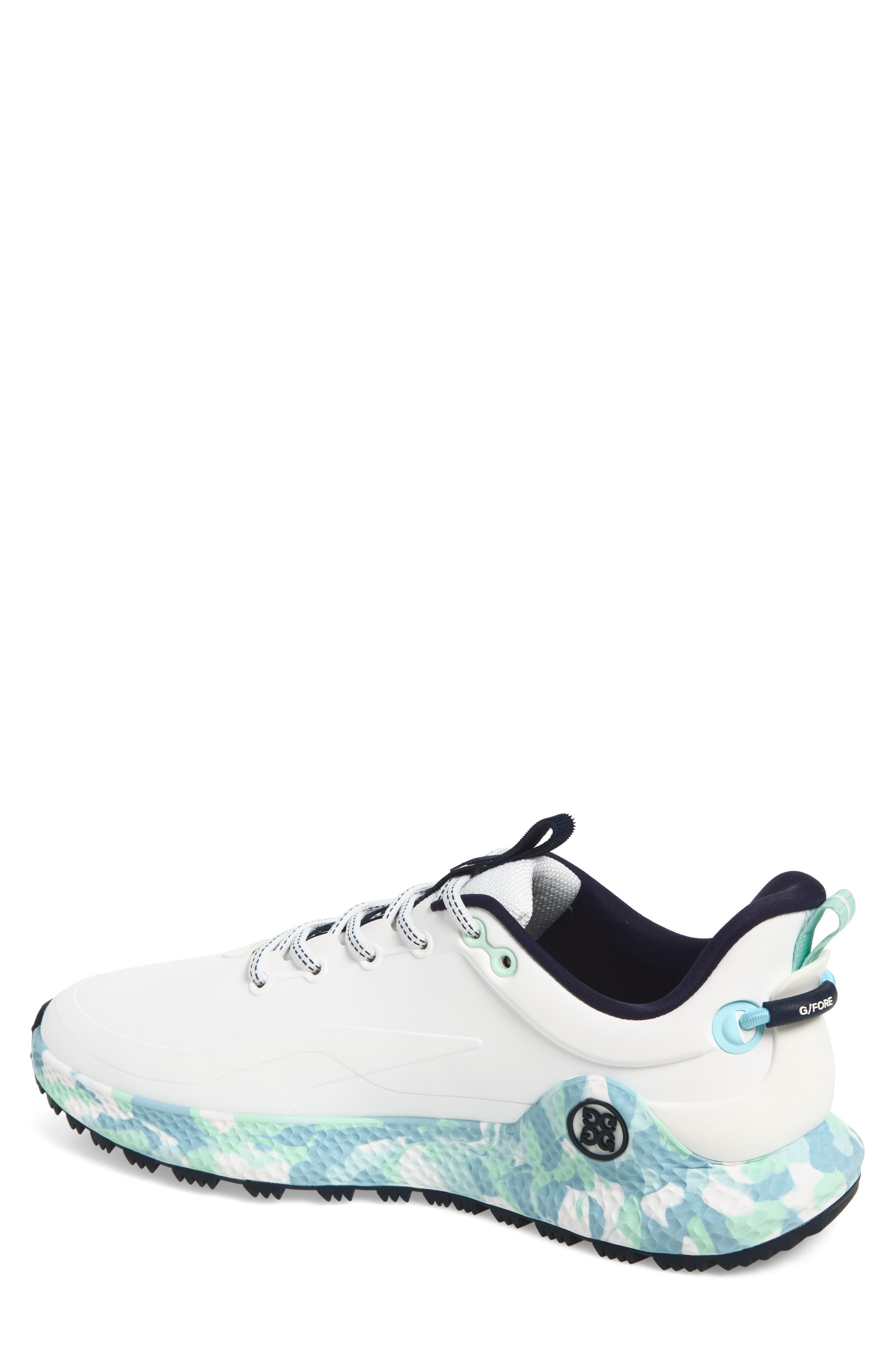 MG4+ O2 Camo Print Golf Shoe, Alternate, color, SNOW / TIDAL