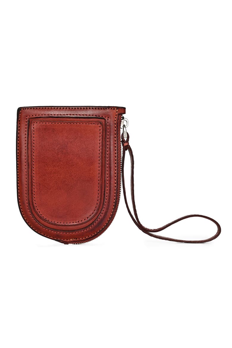 Lily Genuine Leather Traveler Wallet, Alternate, color, Brown