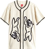 ICECREAM Benny The Jet Rodriguez Baseball Button-Up Shirt