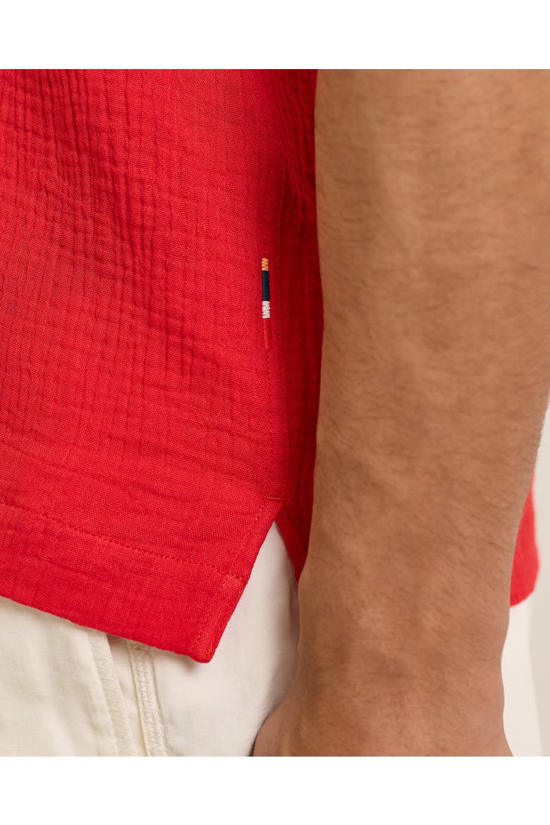 Maitan Relaxed-Fit Shirt, Alternate, color, Vermillion