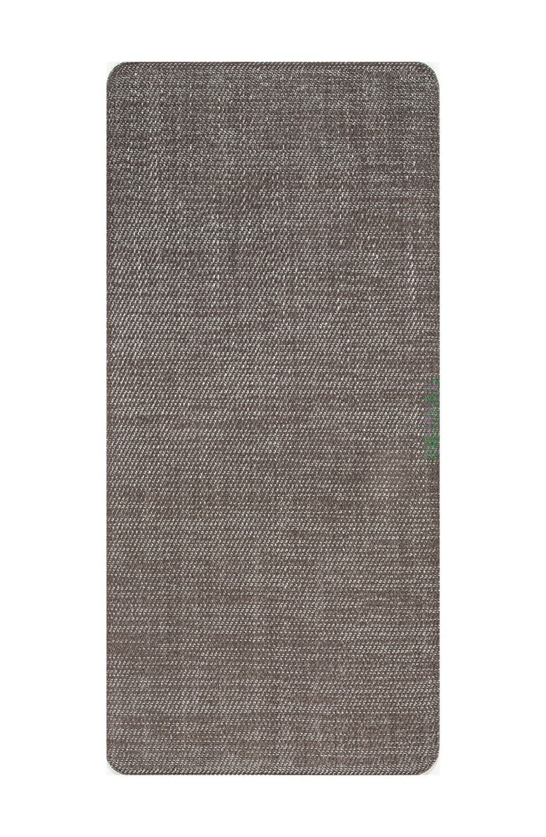 NULOOM Casual Braided Anti Fatigue Kitchen or Laundry Room Comfort Mat - Dark Gray, Main, color,