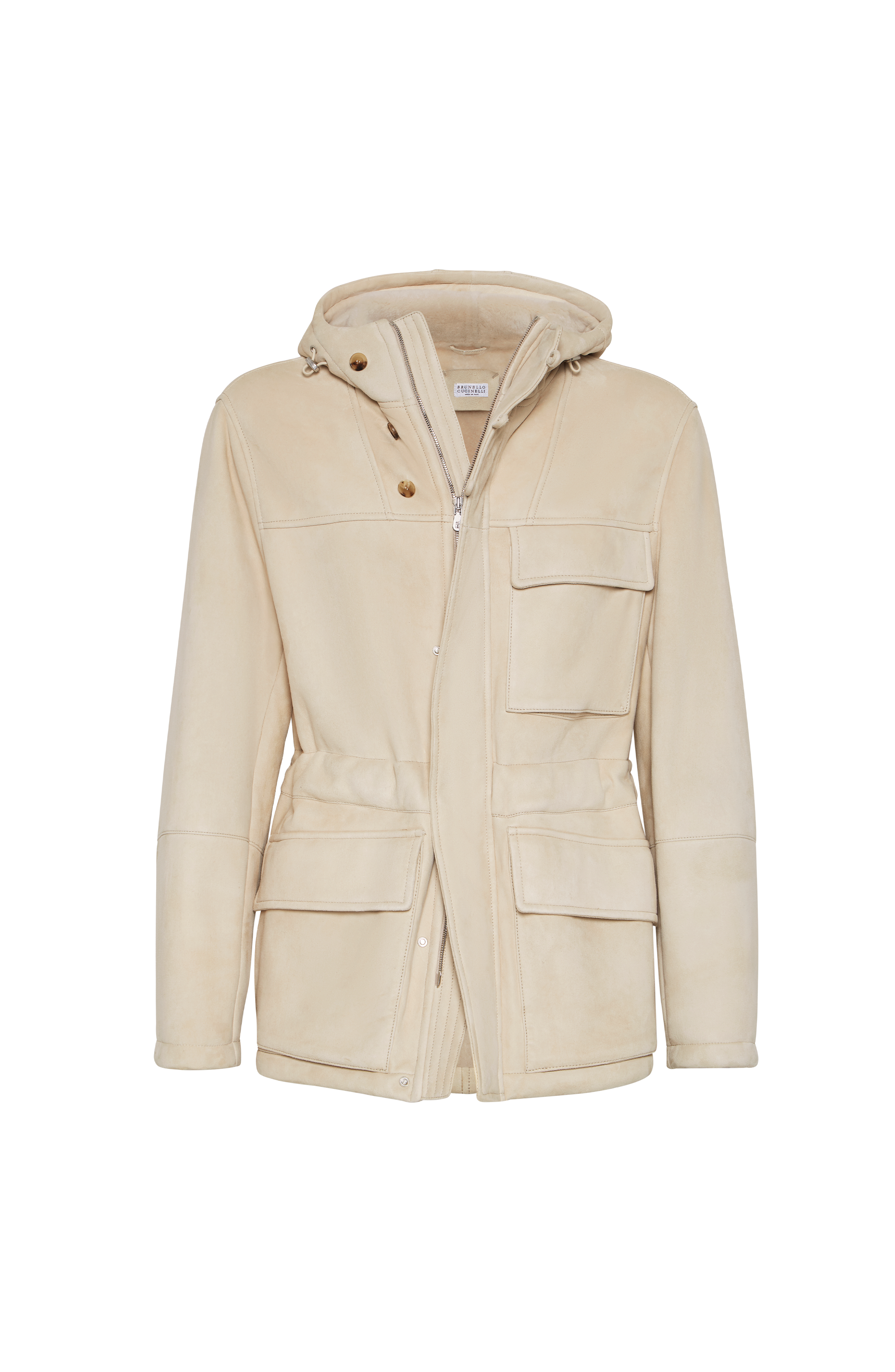 Shearling parka
