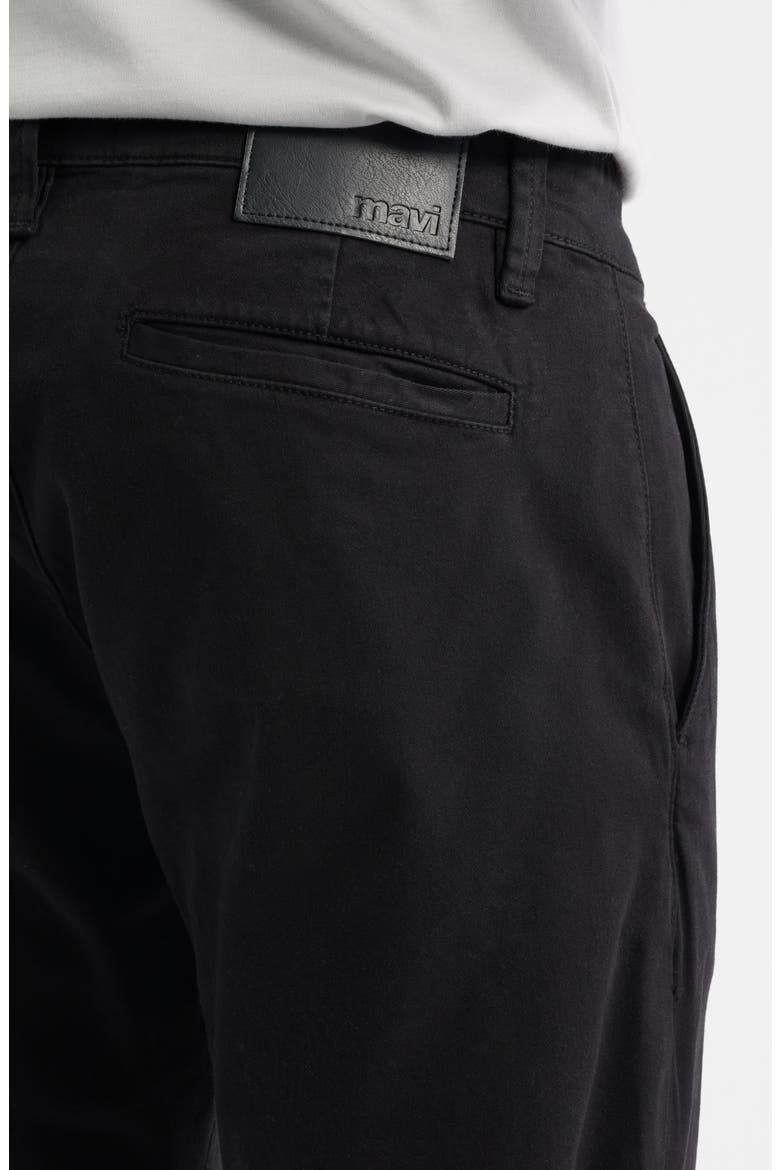 Milton Slim Straight Leg Chinos, Alternate, color, BLACK CASUAL TWILL