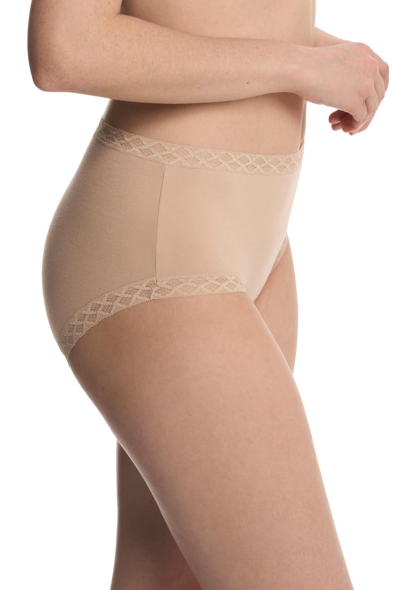 Bliss Cotton Full Brief, Alternate, color, Lt. Mocha