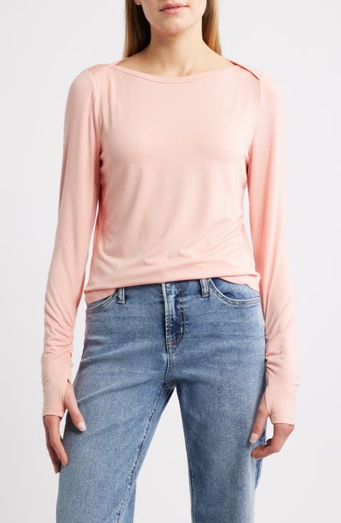 Long Sleeve Modal Blend Top