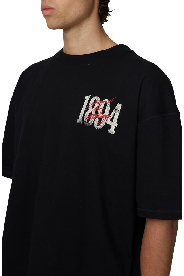 Boxy-Fit Soaring T-Shirt, Alternate, color, Black