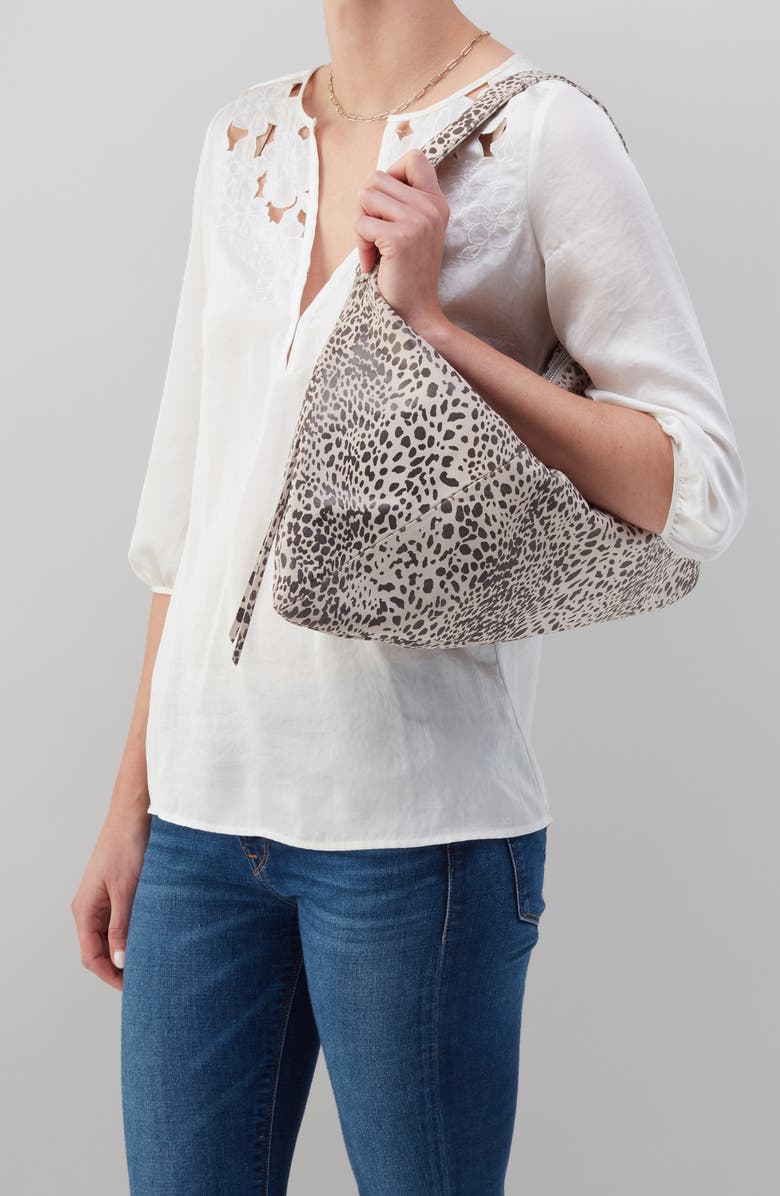 HOBO Paulette Small Leather Crossbody Bag, Alternate, color,